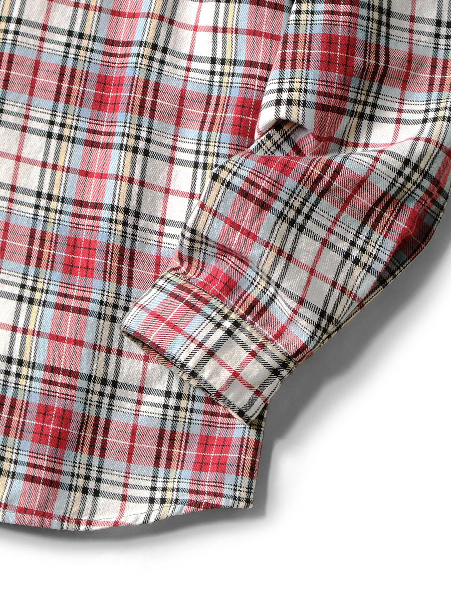 Columbia-check ドリズラーワークシャツ | KAPITAL