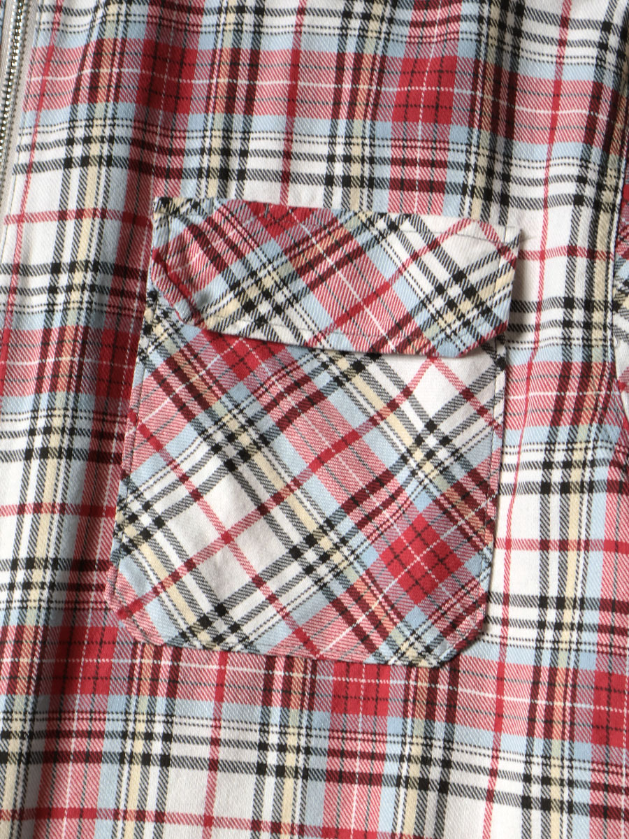 Columbia-check ドリズラーワークシャツ | KAPITAL