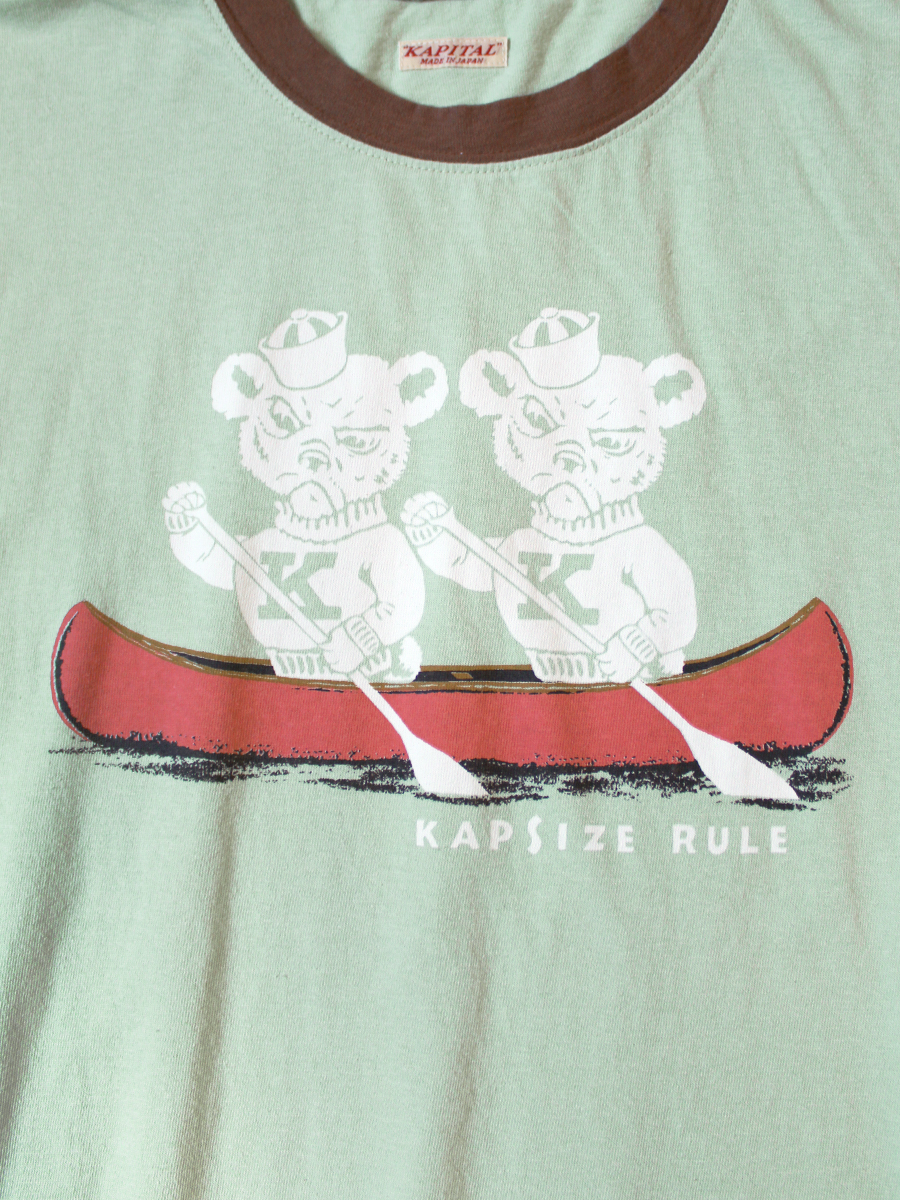kapital リンガーTシャツ　熊 kapital リンガーTシャツ 熊 - メルカリ