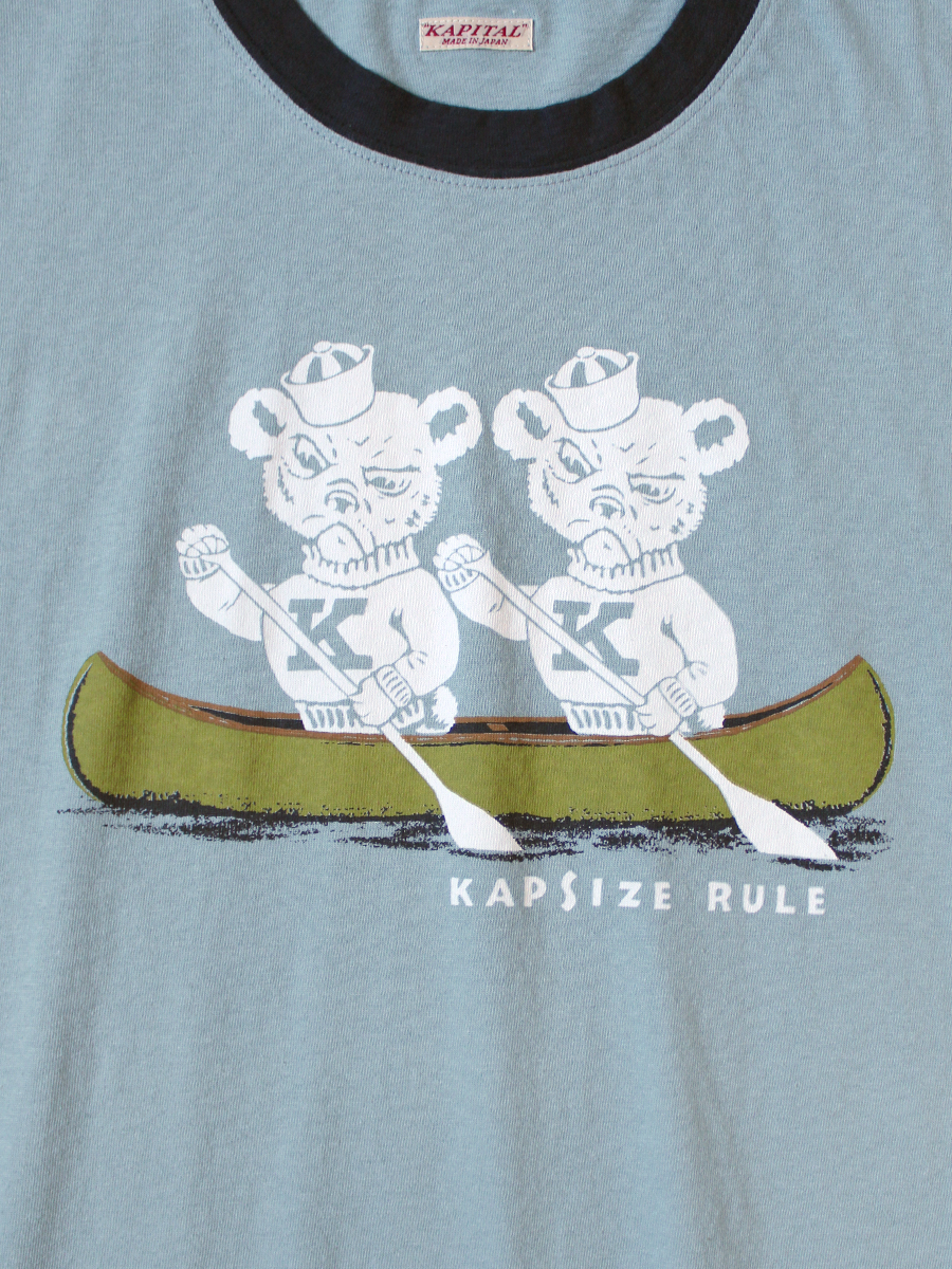 kapital リンガーTシャツ　熊 kapital リンガーTシャツ 熊 - メルカリ