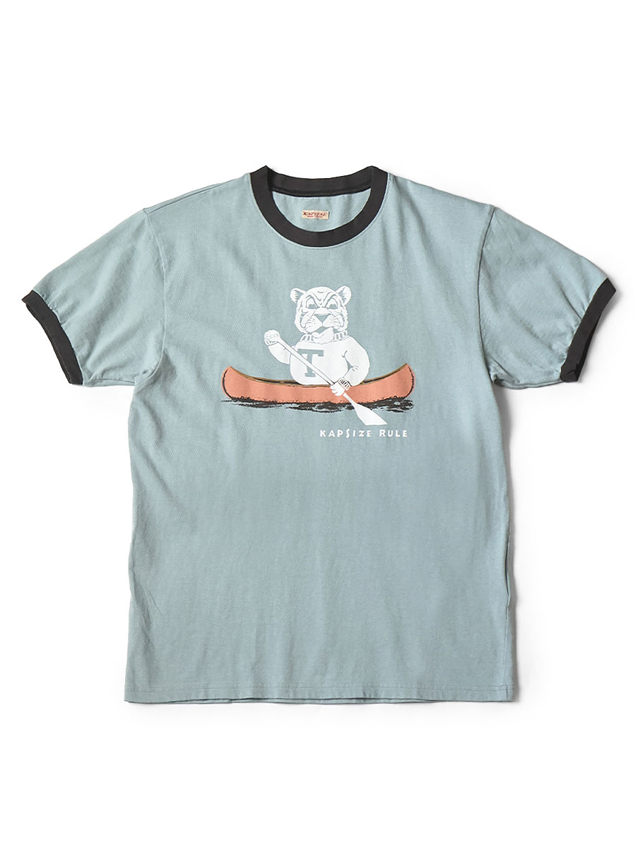 Kapital 天竺 リンガーT size3 ミンジ着用 特価 20/-天竺 リンガーT（`T`TIGERpt） | KAPITAL