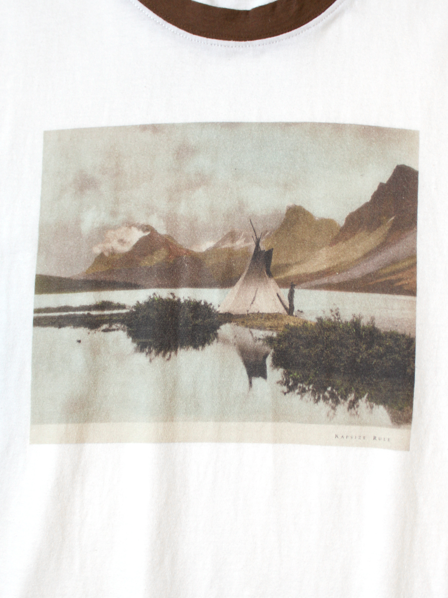 KAPITAL 天竺　リンガーT サイズ4 美品 20/-天竺 リンガーT(Yellowknife pt) | KAPITAL