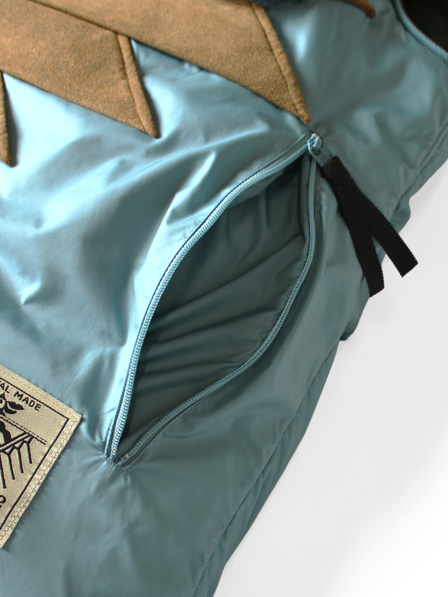 EVISU ナイロンベスト リップストップ イエローカモメ ゴルフ ナイロン ZEPHER フィッシングベスト | KAPITAL