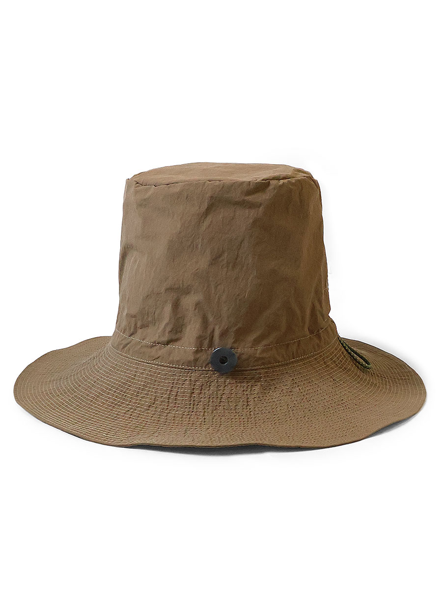 ナイロン KONBU加工 ポークパイCAMP-HAT（長ツバ） | KAPITAL