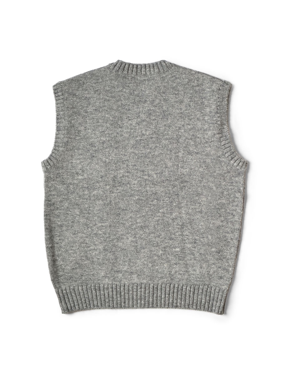 5G ウール PECKISHトーテムポール ベスト | KAPITAL