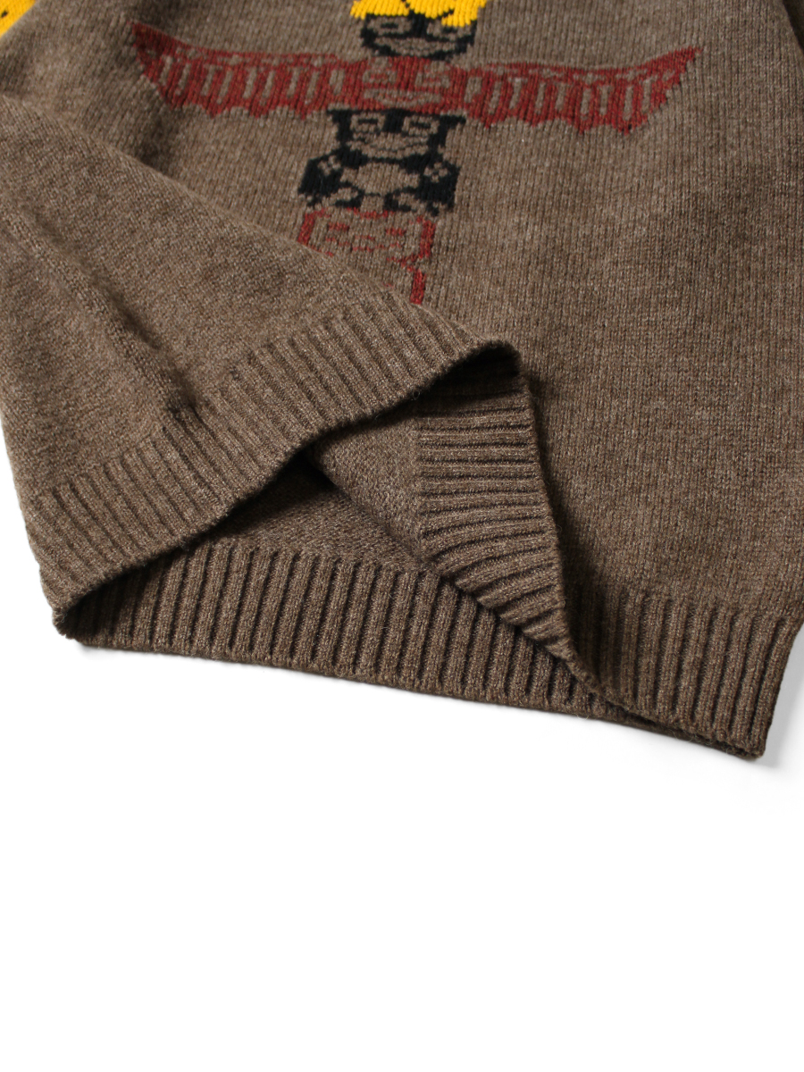 KAPITAL※キャピタル※ウールマフラー※トーテムポール※ KAPITAL キャピタル Wool Stole 縮絨ウールマフラー - メルカリ
