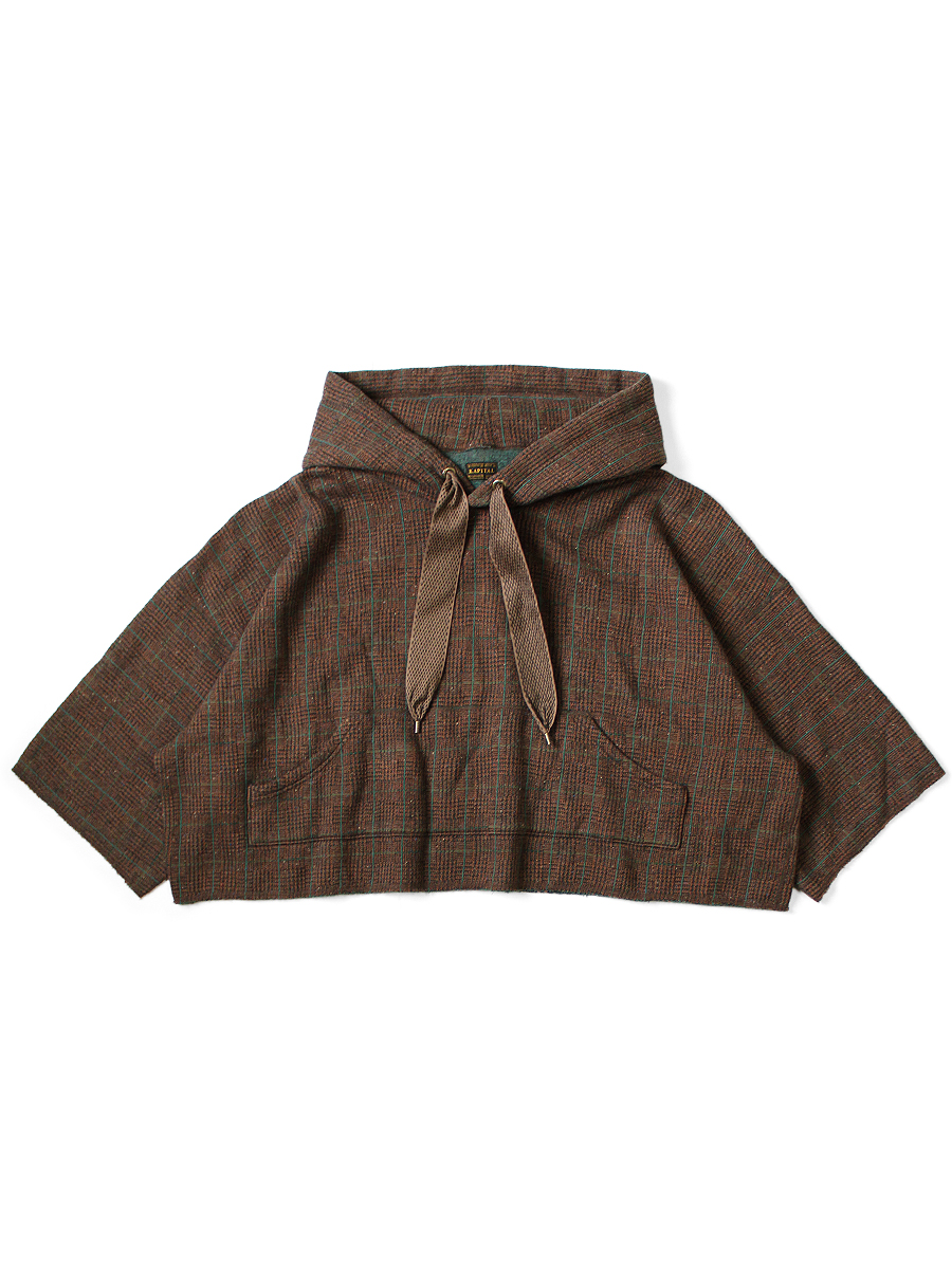 ツィード裏毛 デビルフードパーカー | KAPITAL