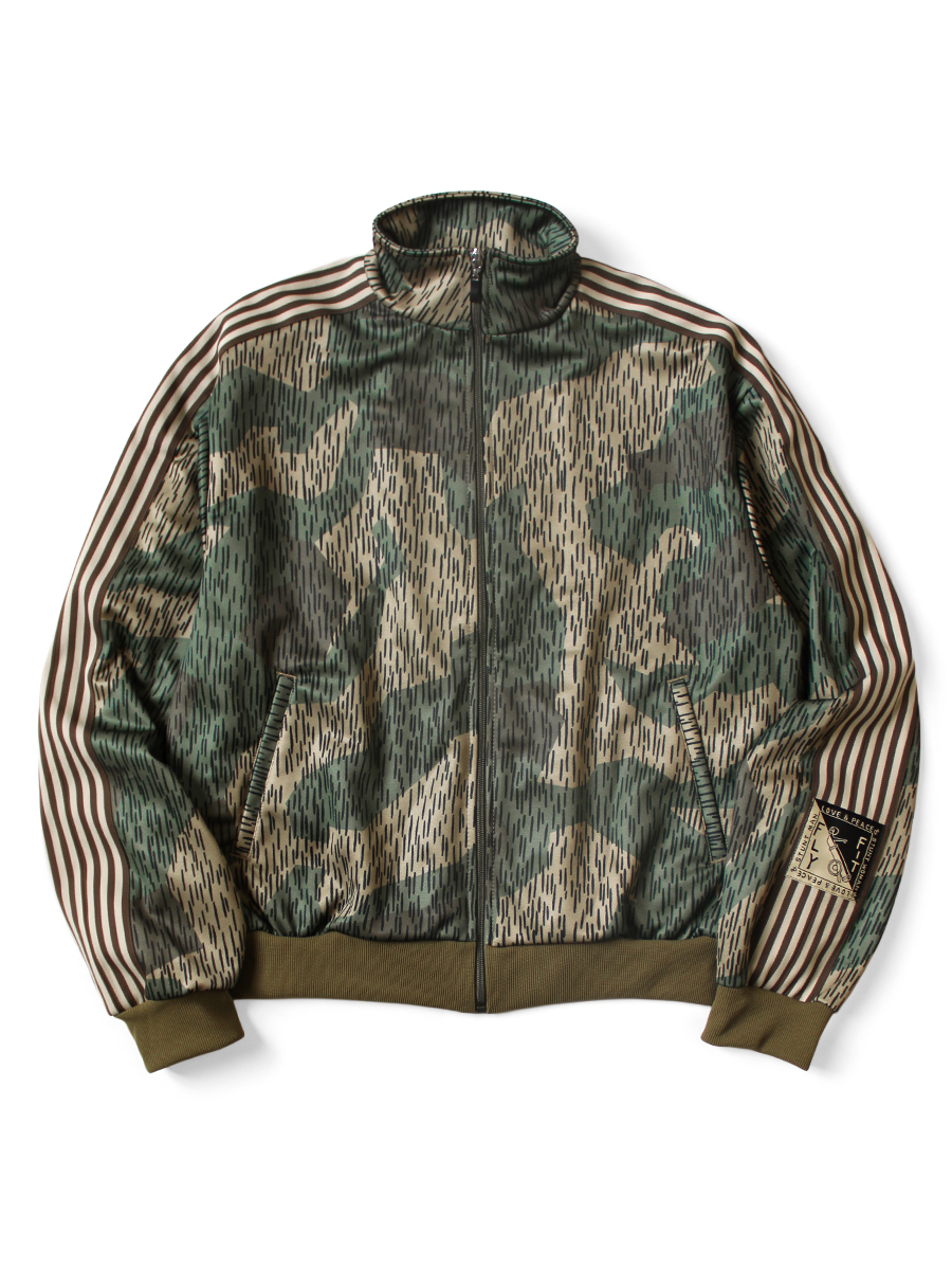 スムースジャージー レイン迷彩柄 トラックJKT | KAPITAL