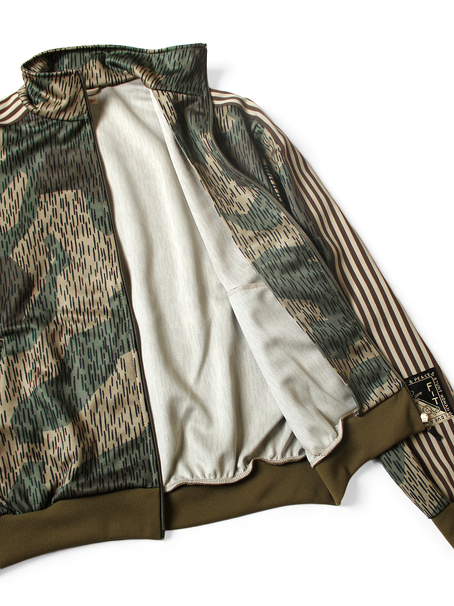 スムースジャージー レイン迷彩柄 トラックJKT | KAPITAL