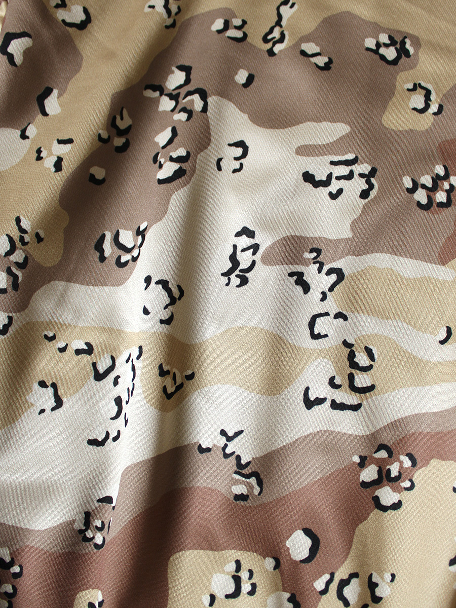 スムースジャージー チョコチップ迷彩柄 トラックJKT | KAPITAL