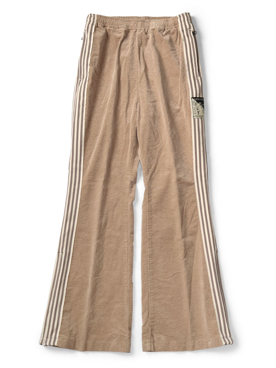 11Wストレッチコーデュロイ トラックパンツ（バナーストライプ） | KAPITAL