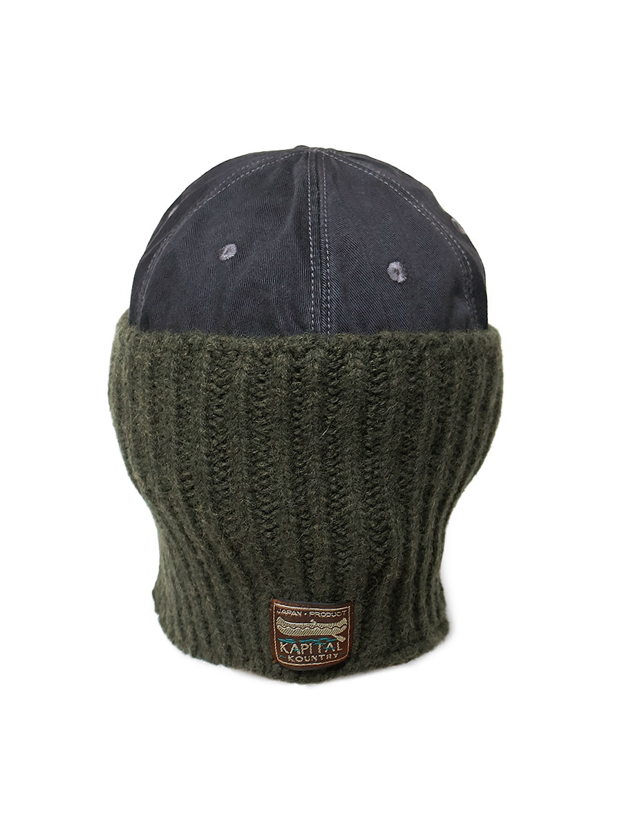 ウール リブ編み CAP-ONイヤーウォーマー | KAPITAL