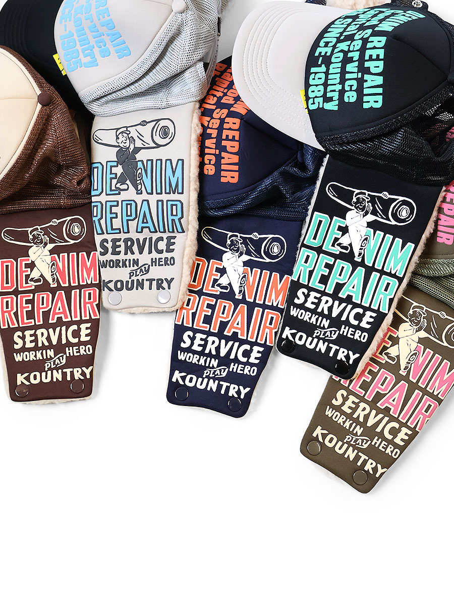 DENIM REPAIR SERVICEpt ランバートラックCAP | KAPITAL
