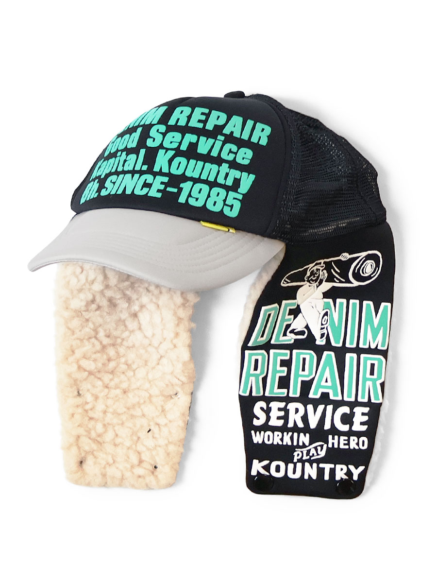 DENIM REPAIR SERVICEpt ランバートラックCAP | KAPITAL