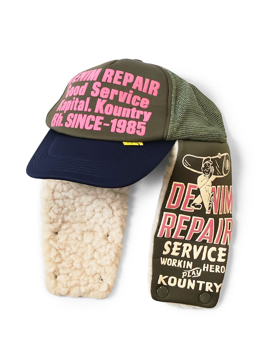 DENIM REPAIR SERVICEpt ランバートラックCAP | KAPITAL