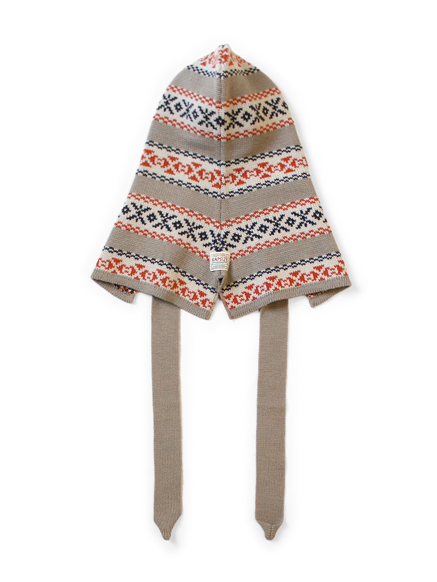 5G ウール Yellowknifeフェアアイル バブーシュカ | KAPITAL