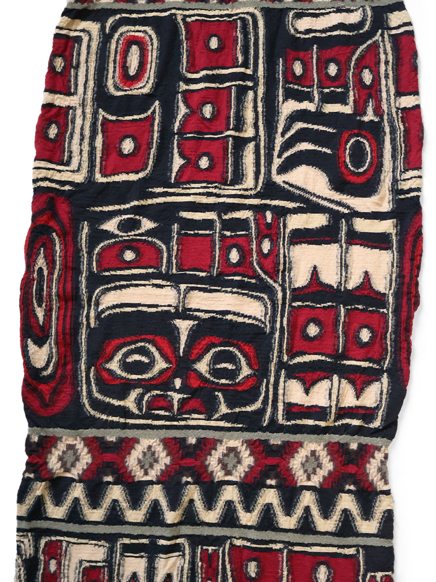 縮絨ウール Alaska-Ravenマフラー | KAPITAL