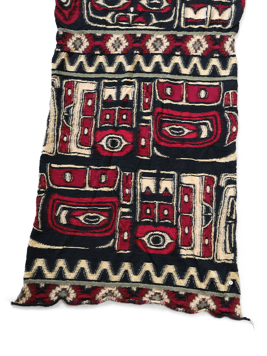 縮絨ウール Alaska-Ravenマフラー | KAPITAL