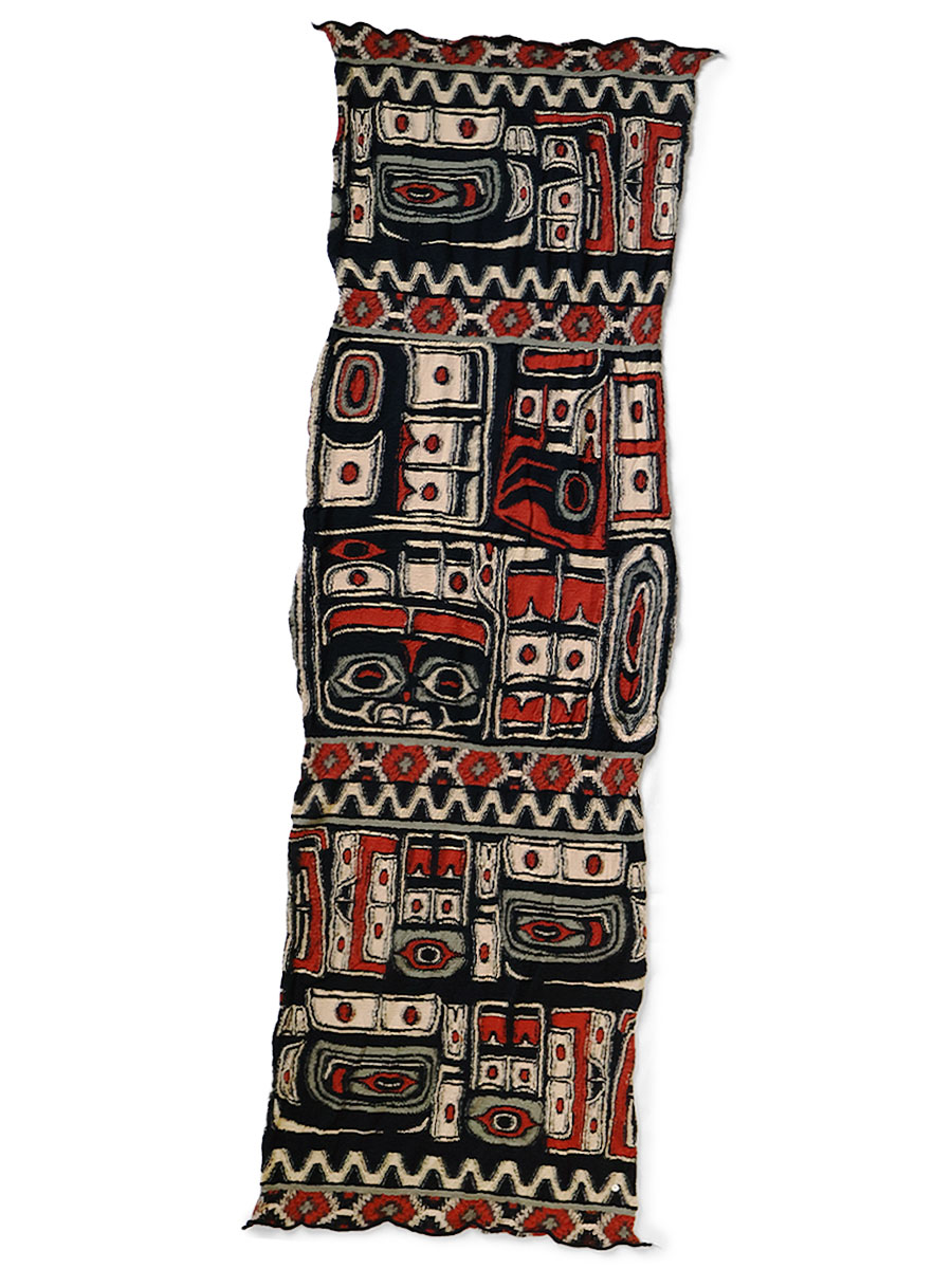 KAPITAL* 縮絨ウール マフラー KAPITAL 縮絨ウール SPEAKEASY HAPPYマフラー color red/gray/blue/b