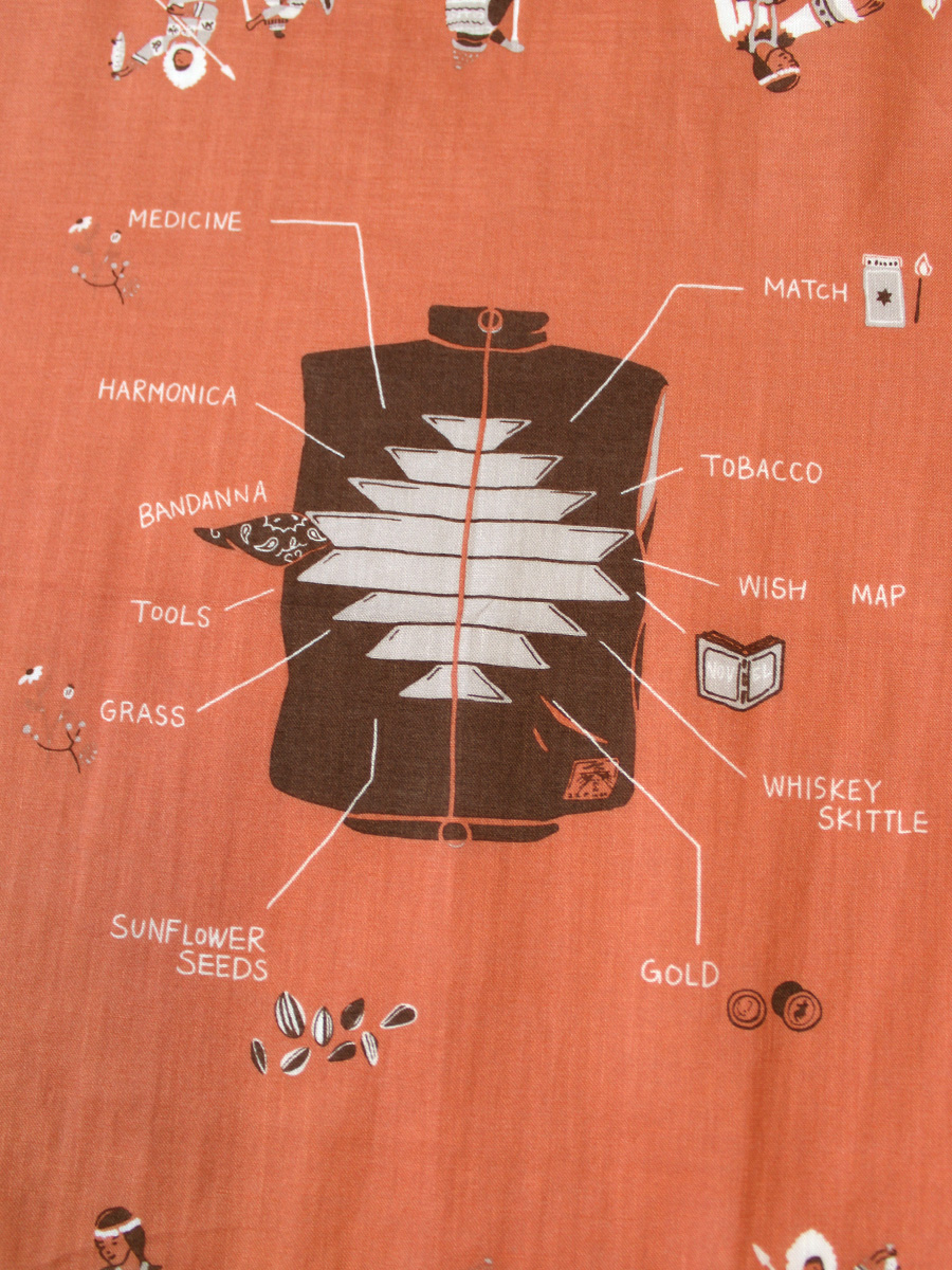 カラーバンダナ(ZEPHER Vest Life) | KAPITAL