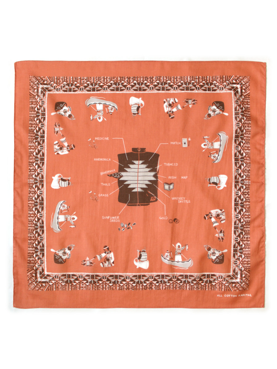 カラーバンダナ(ZEPHER Vest Life) | KAPITAL