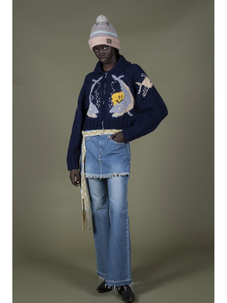 STUMBLY⭐︎レインボー スパンコールニット STUMBLY⭐︎レインボー スパンコールニット