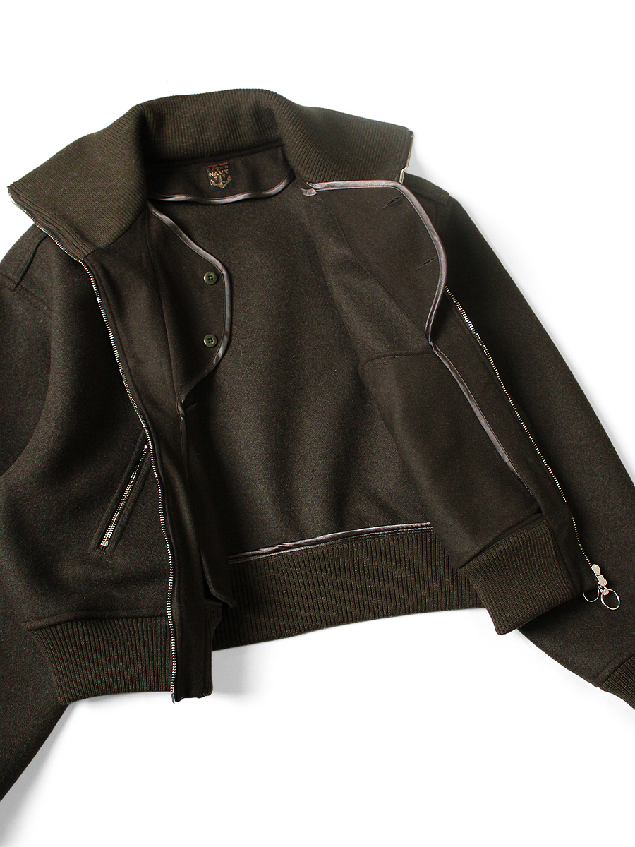 KAPITAL キャピタル フラノ ZIPビーコンブルゾン NAVY 中古・古着通販】KAPITAL (キャピタル) Flannel Zip Beacon Blouson