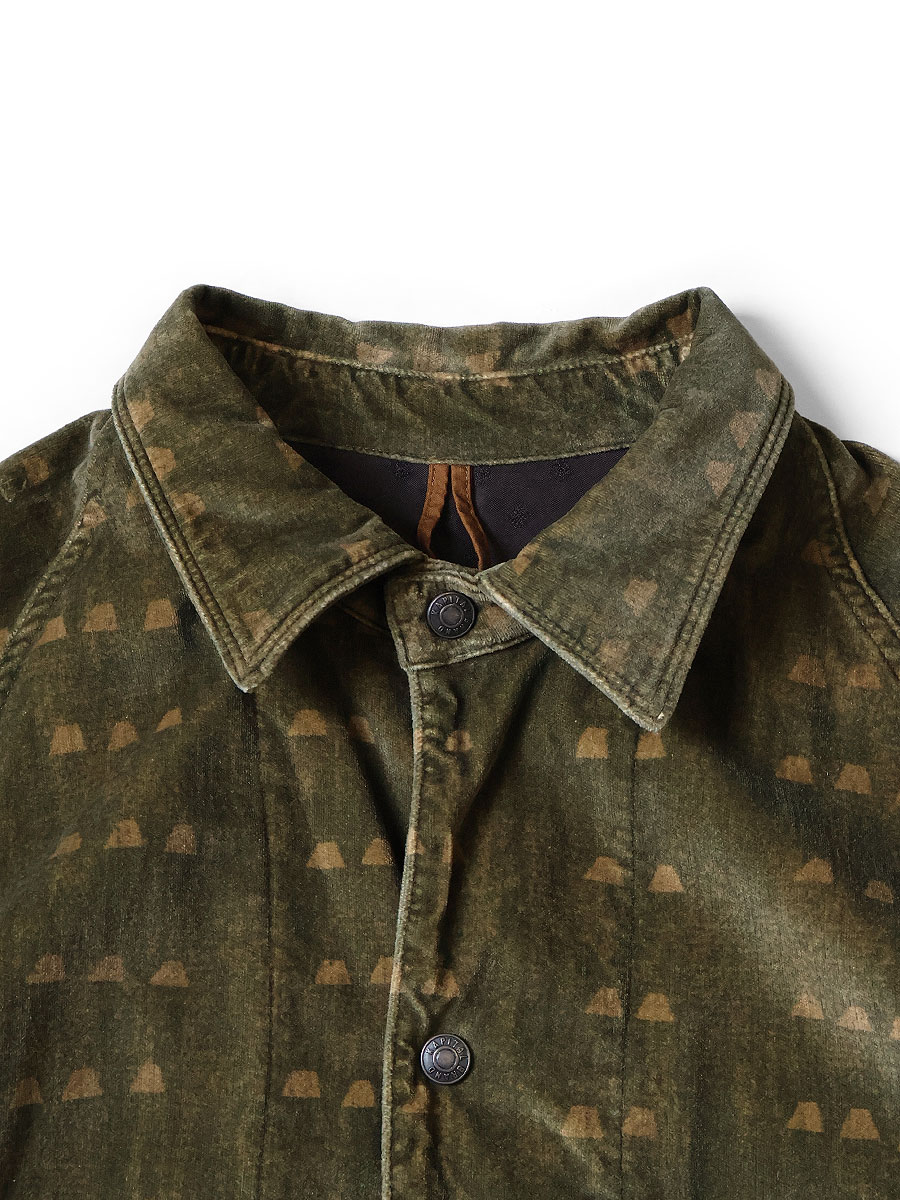 別珍 爪菖蒲柄 CACTUSカバーオール | KAPITAL