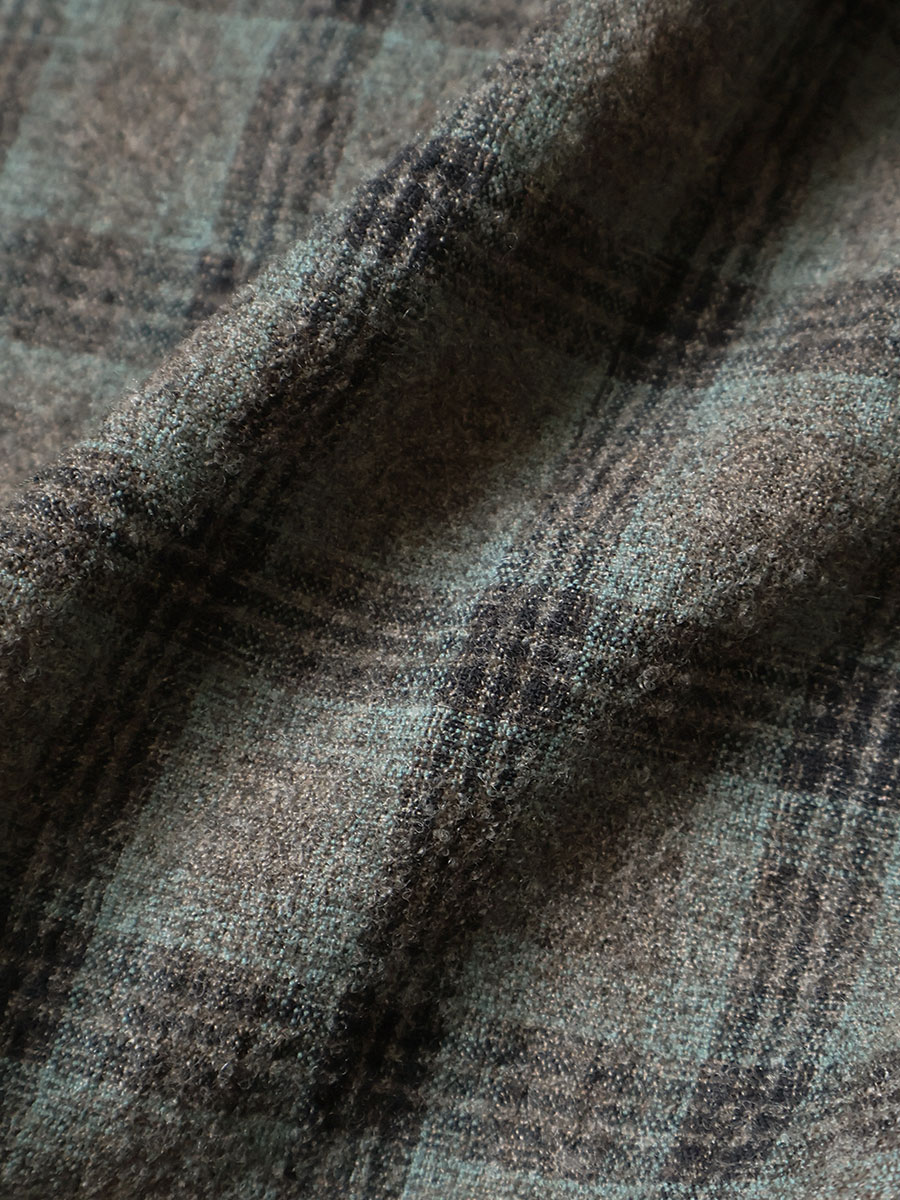 ウールチェック フレンドポケットボードシャツ | KAPITAL