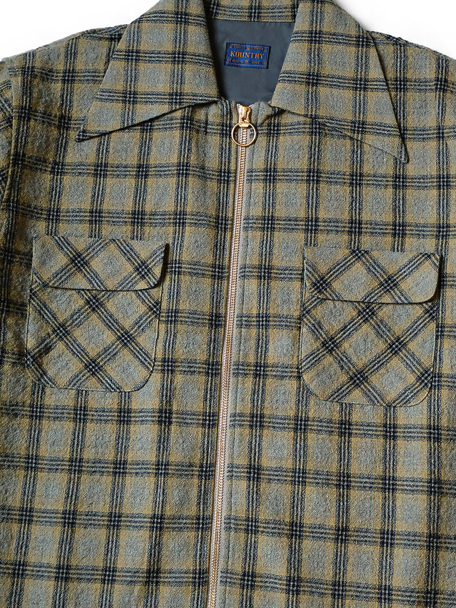 ウールチェック ZIP UP フレンドポケットボードシャツ | KAPITAL ウールチェック ZIP UP フレンドポケットボードシャツ | KAPITAL