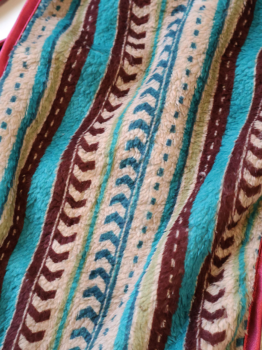 Columbia-stripe柄フリース ランプドレス | KAPITAL