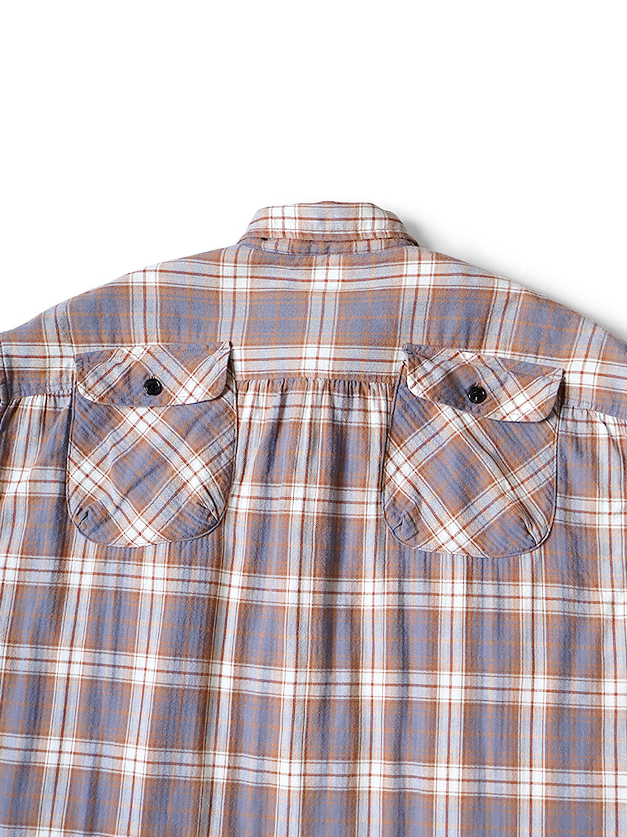 ネルチェック×キルティング ノースリーブベスト | KAPITAL