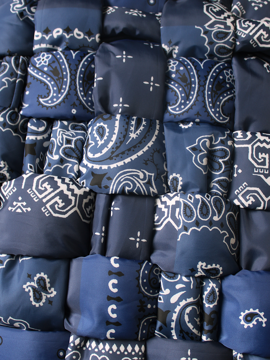 バンダナ転写ナイロン KEELウィービングベスト | KAPITAL