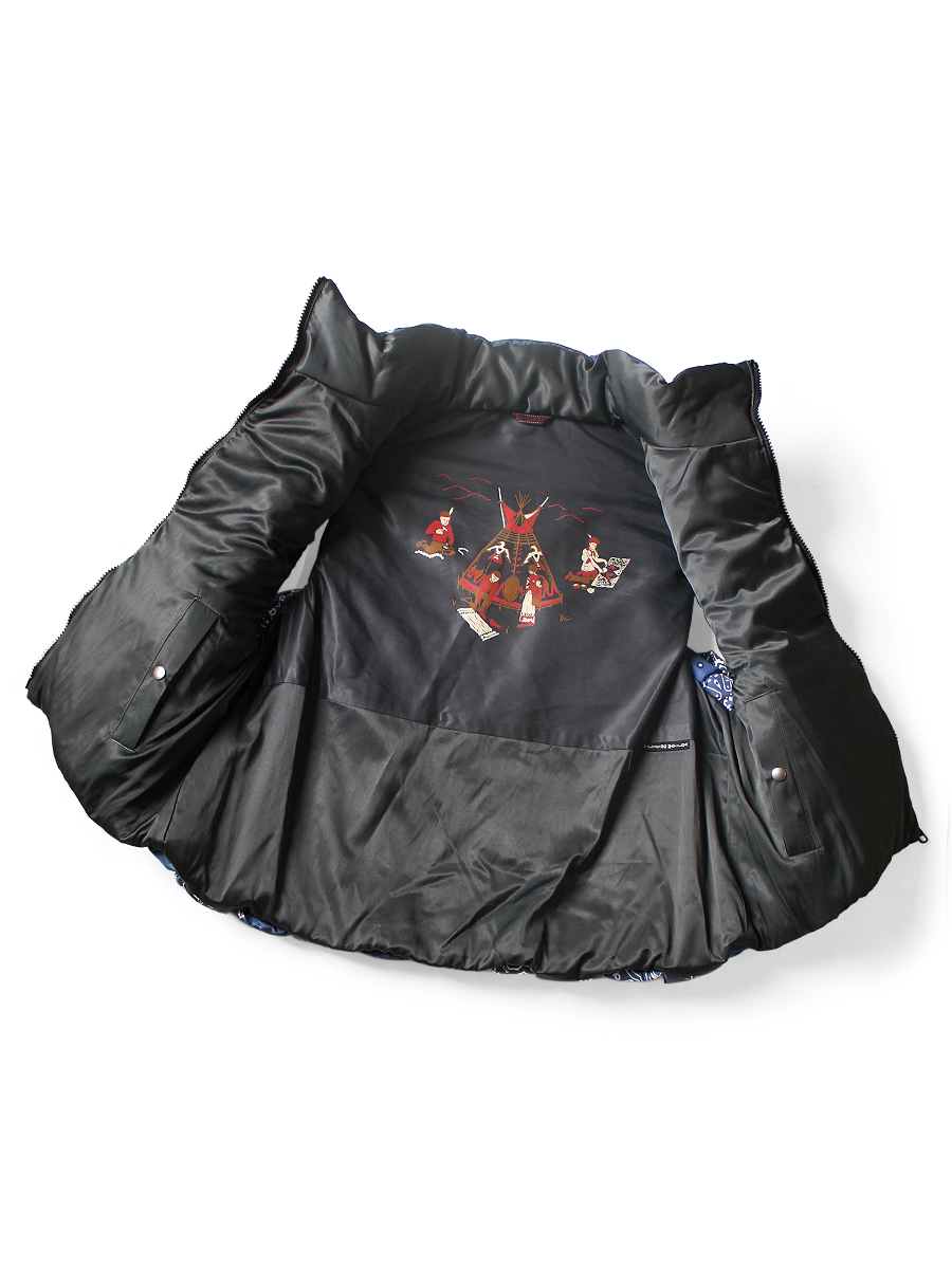 バンダナ転写ナイロン KEELウィービングベスト | KAPITAL