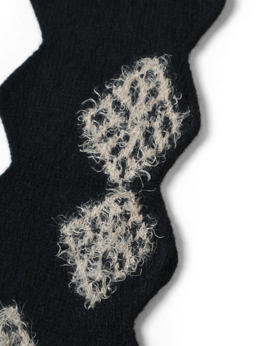 10G ウール GIZAGIZAアームウォーマー | KAPITAL