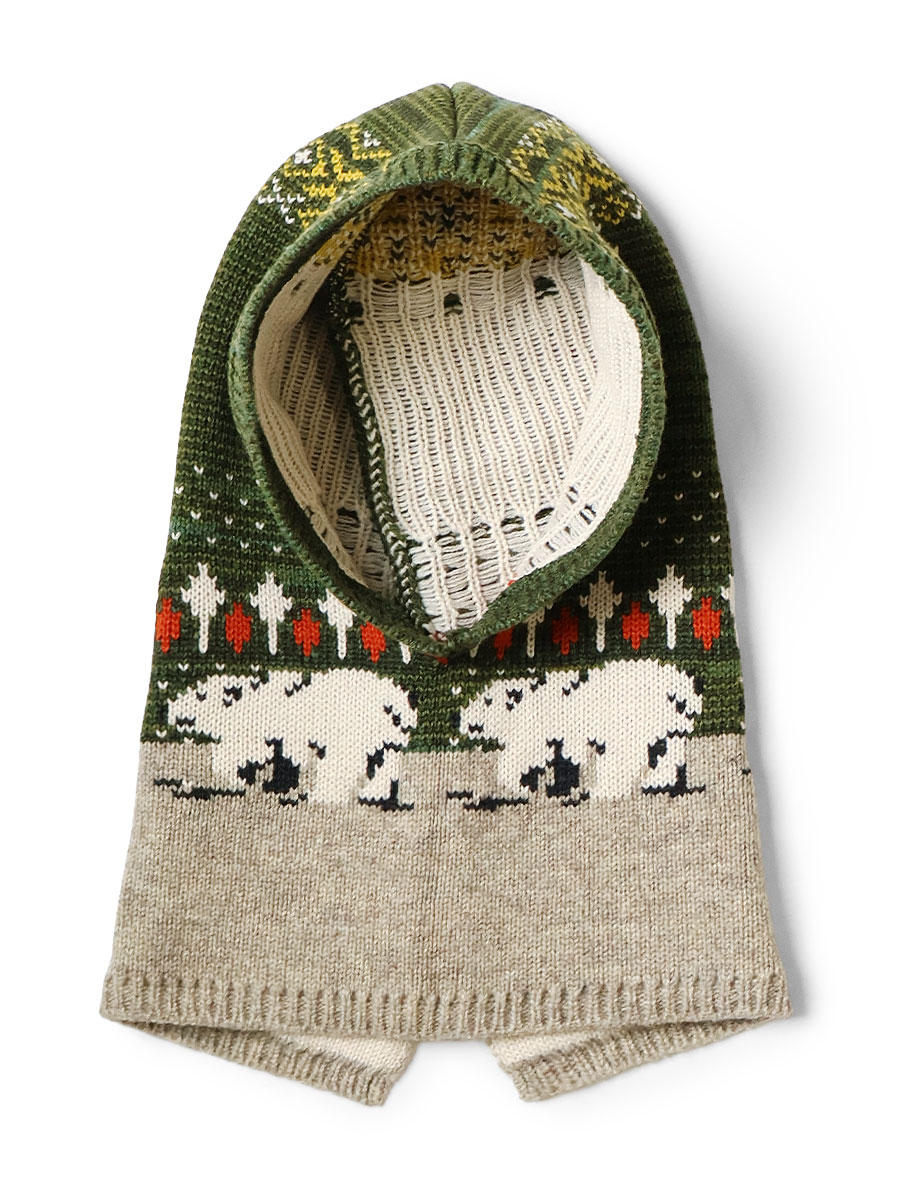 5G ウール 白熊バラクラバ | KAPITAL