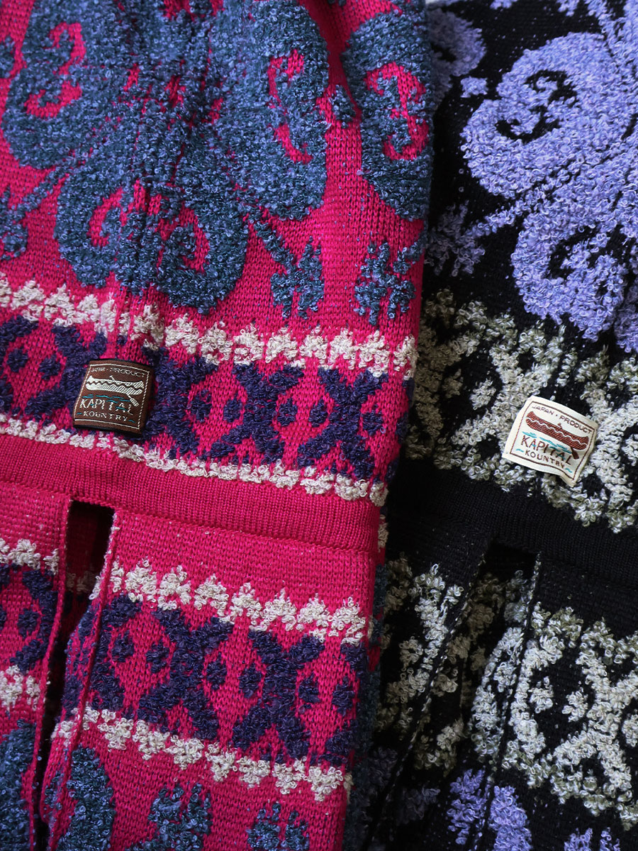 10G SNOW-GALAジャガード バラクラマフラー | KAPITAL