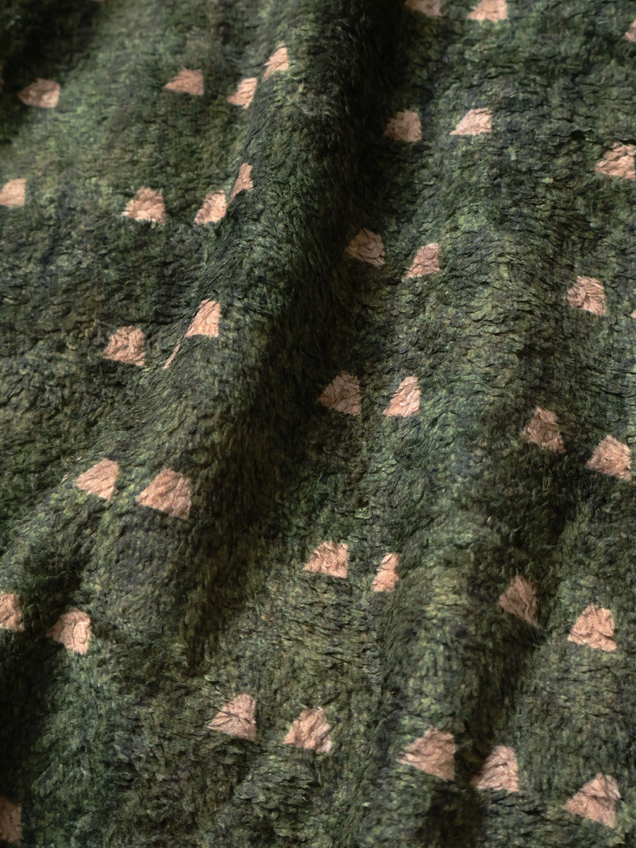 爪菖蒲柄フリース バハパーカー | KAPITAL