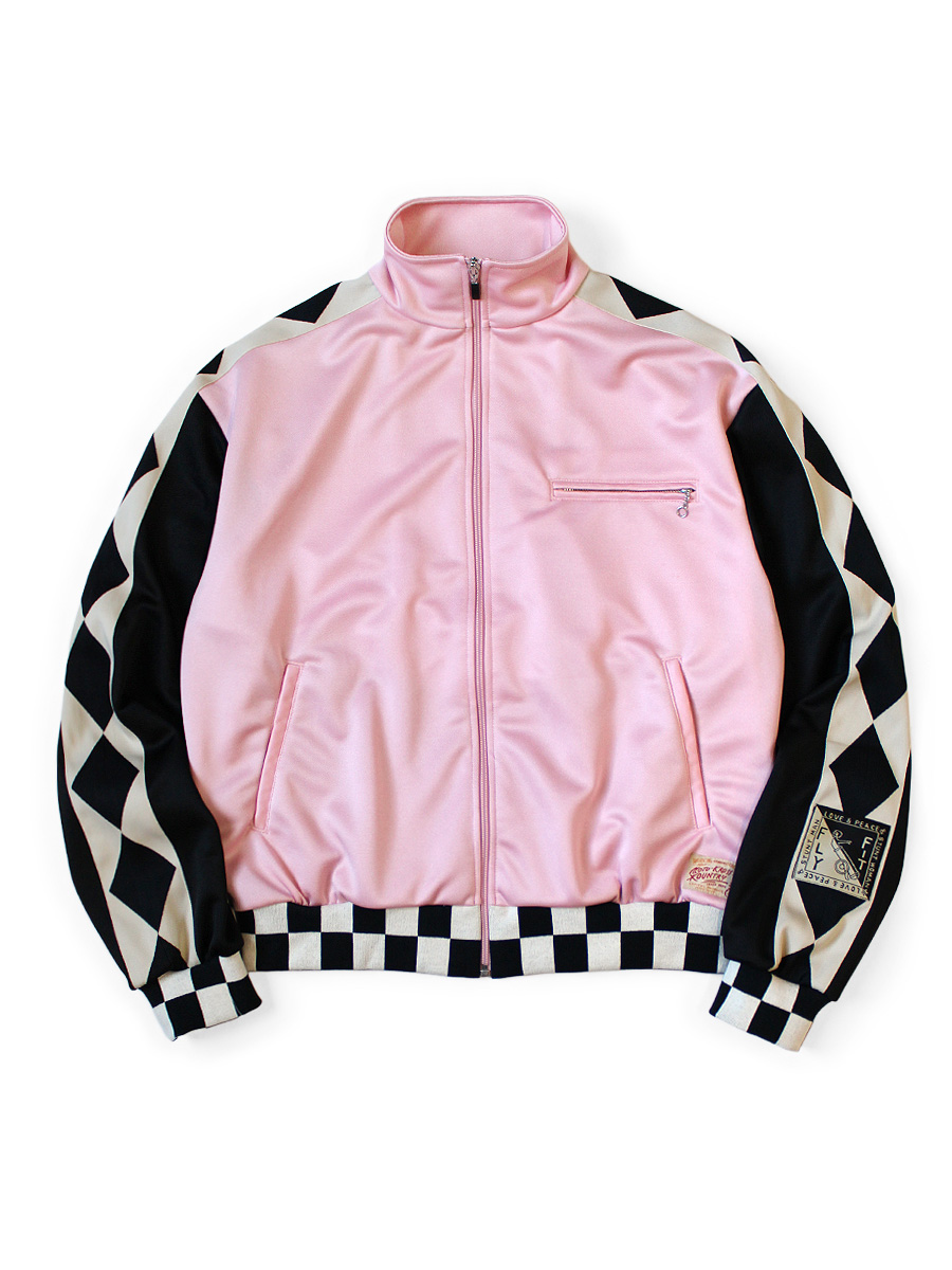 コグマkapital スムースジャージー トラックジャケット KAPITAL スムースジャージー レイン迷彩柄 トラックJKT インパクト抜群