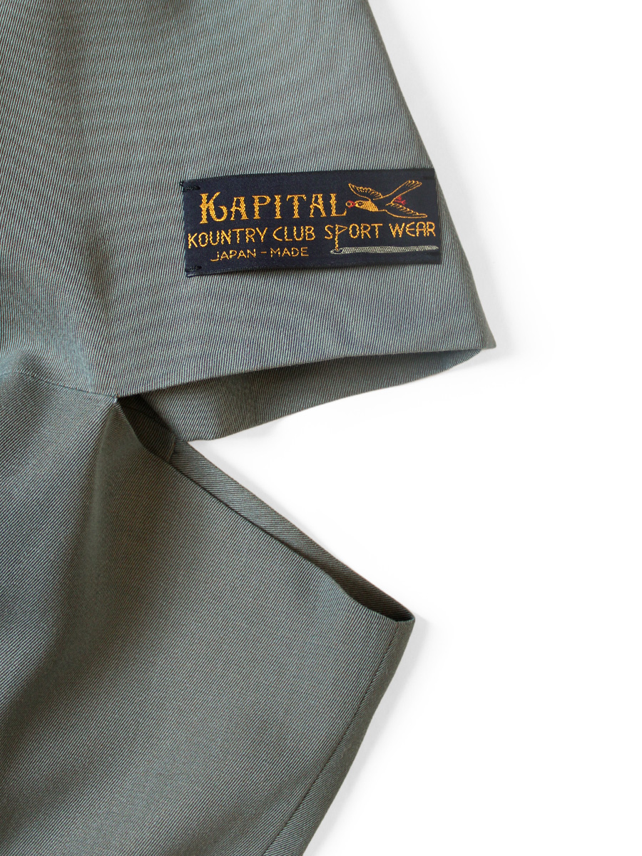 ウールサージ カットアウトエルボーW-JKT | KAPITAL