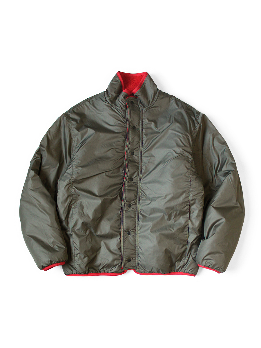 【極暖】マスターバニー リバーシブル ブルゾン 5/L フリース×ナイロン 赤 リバーシブルタスロンxボアスタンドJKT | ジムマスター（gym master