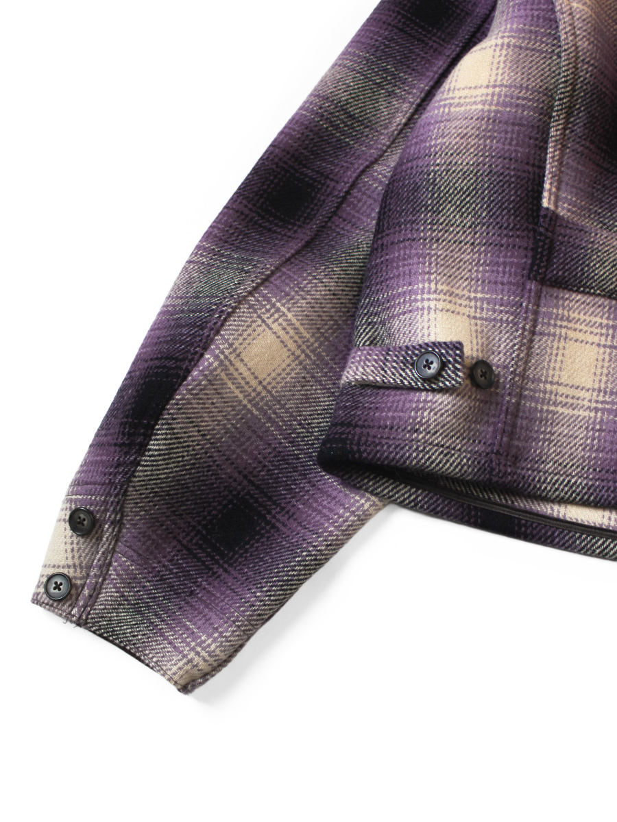 ヴィンテージウール シャドーチェック ハンティングドリズラーJKT