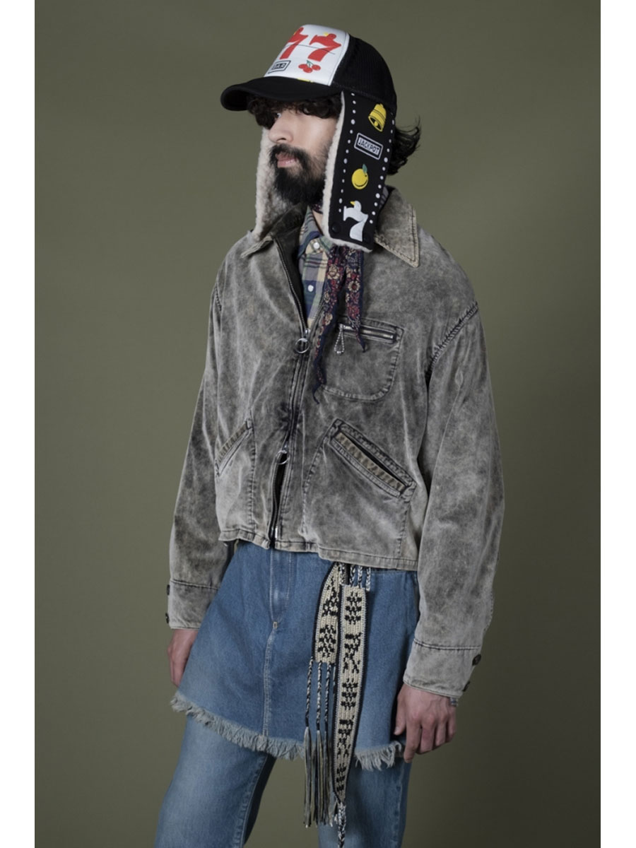 kapital ラッキーバード ランバートラックCAP ボア　耳当て付き ラッキーバード ランバートラックCAP | KAPITAL