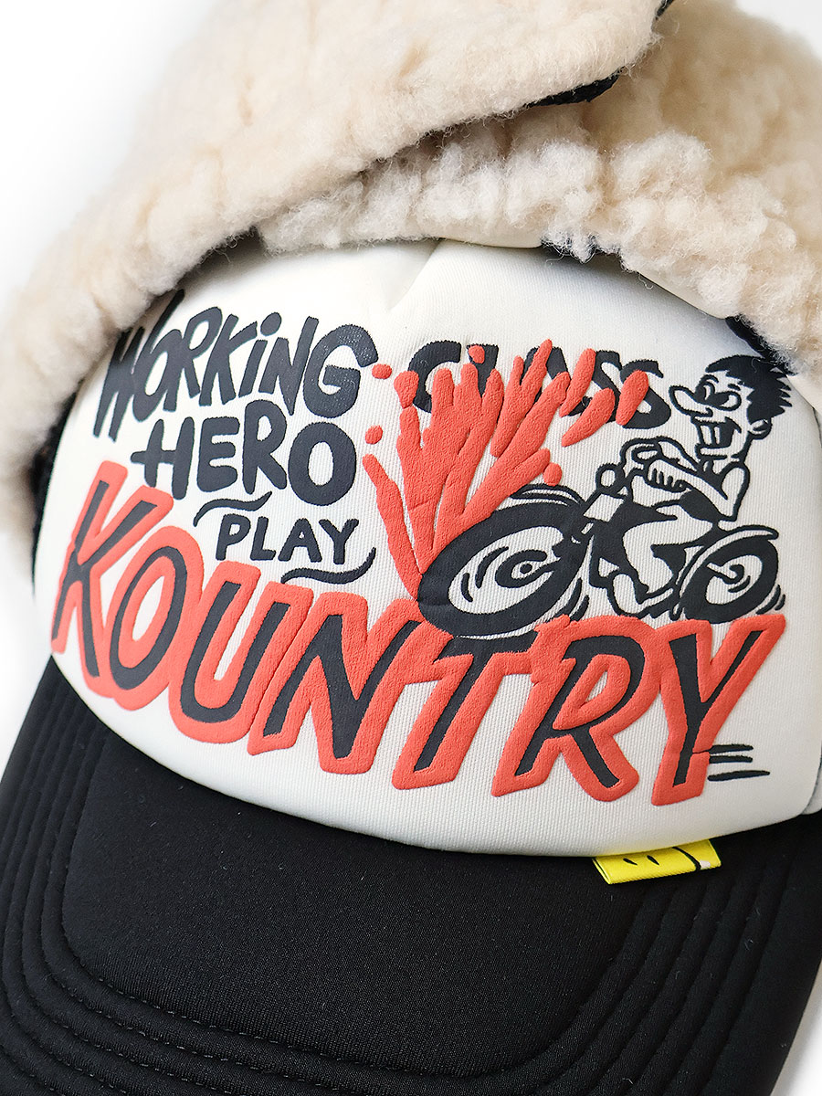 カントリーレーサー ランバートラックCAP（チェッカーフラッグ） | KAPITAL
