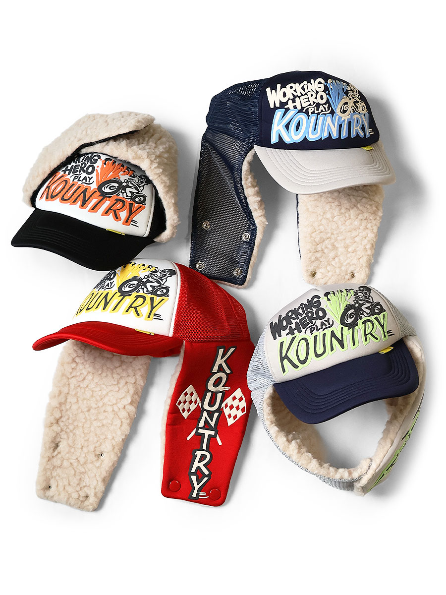 カントリーレーサー ランバートラックCAP（KOUNTRYフラッグ） | KAPITAL