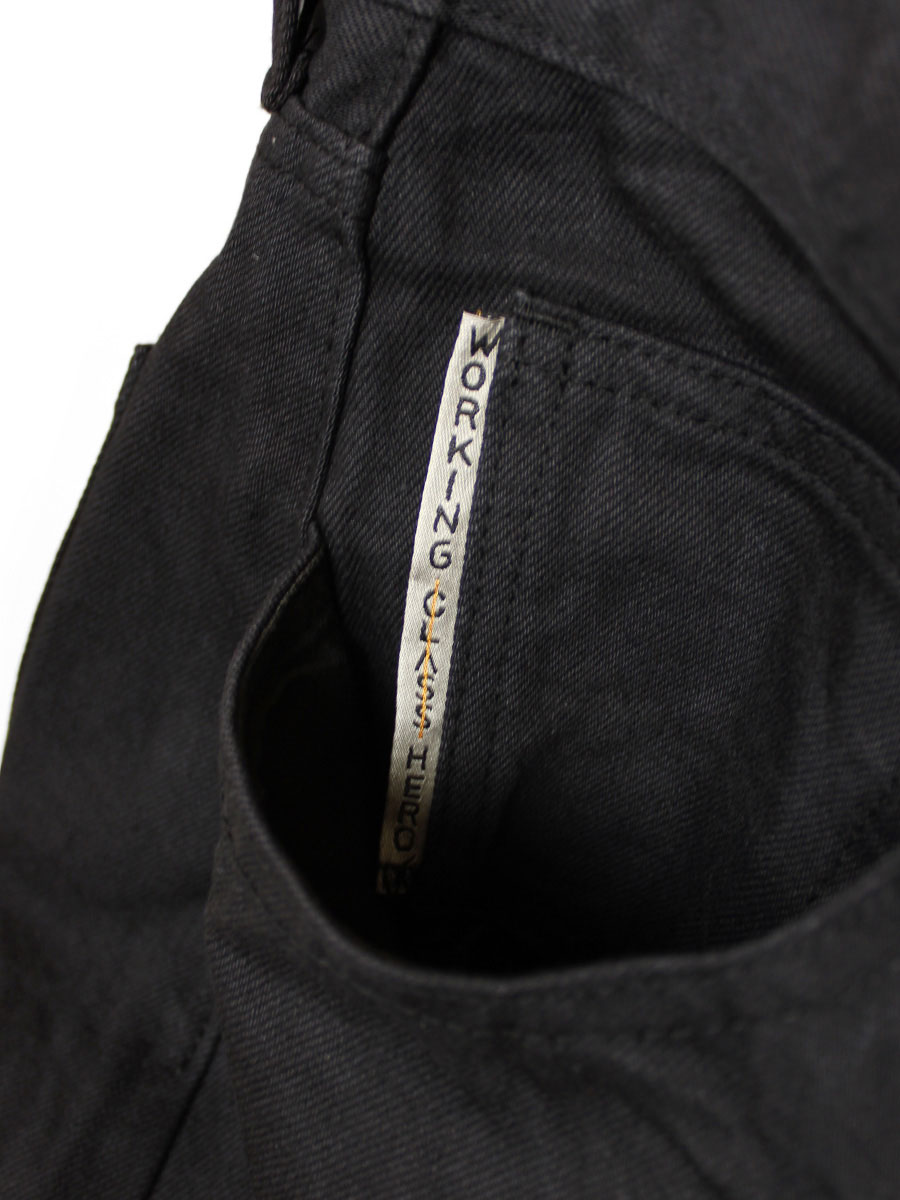 14ozブラック×ブラックデニム クラブバギー 5P パンツ | KAPITAL