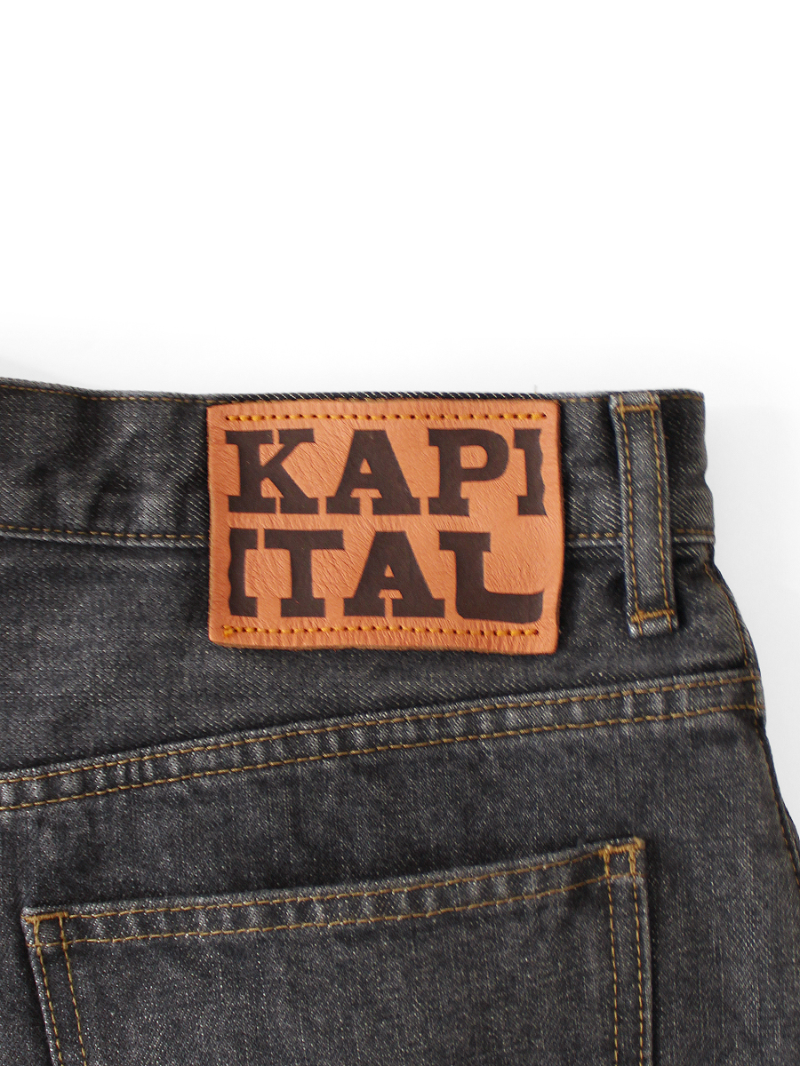 14ozブラックデニム 5P ジョーツ | KAPITAL