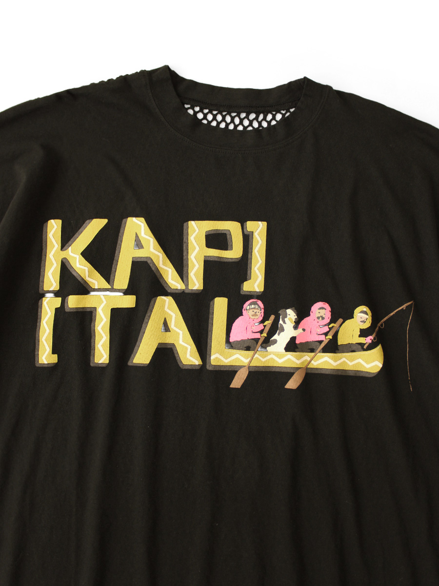 ちいくん様 KAPITAL キャピタル ツイル ボア エアフォース スヌード 小 20/-天竺 カタビラHUGE-T(カヌーKAPITALpt) | KAPITAL