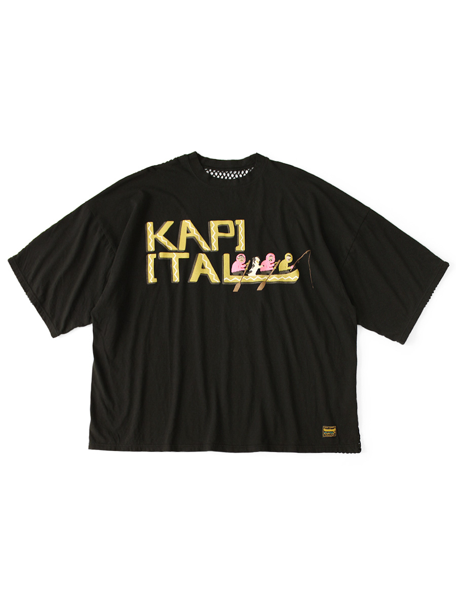 20/-天竺 カタビラHUGE-T(カヌーKAPITALpt) | KAPITAL