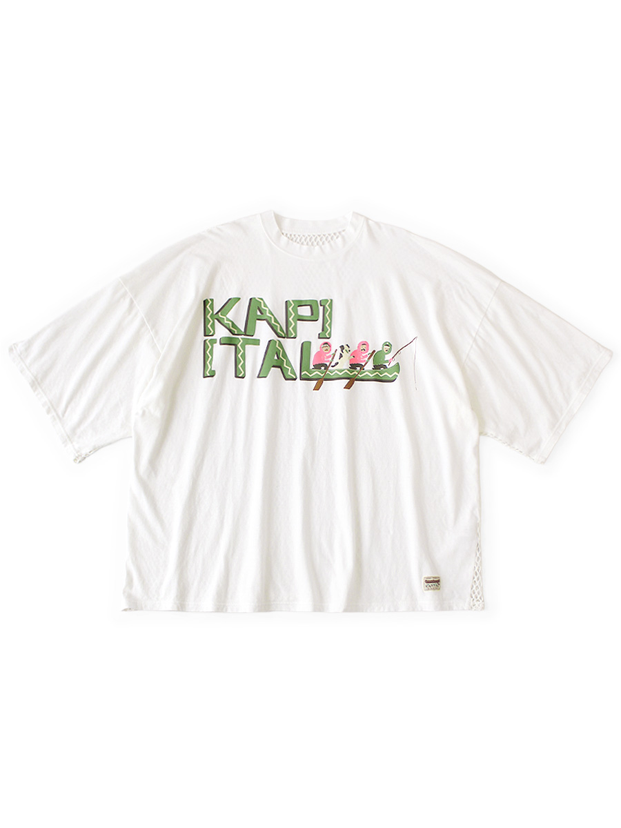 20/-天竺 カタビラHUGE-T(カヌーKAPITALpt) | KAPITAL
